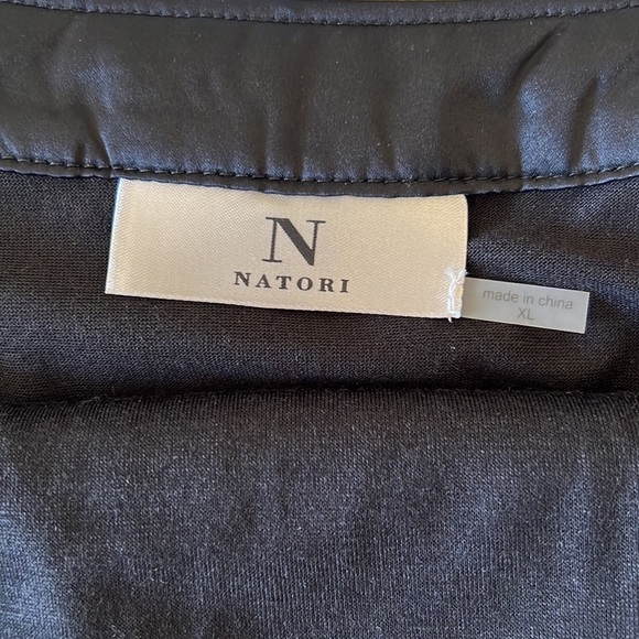 NEW NATORI CONGO DOLMAN KIMONO BLACK 2PC PJ SET - Picture 12 of 14